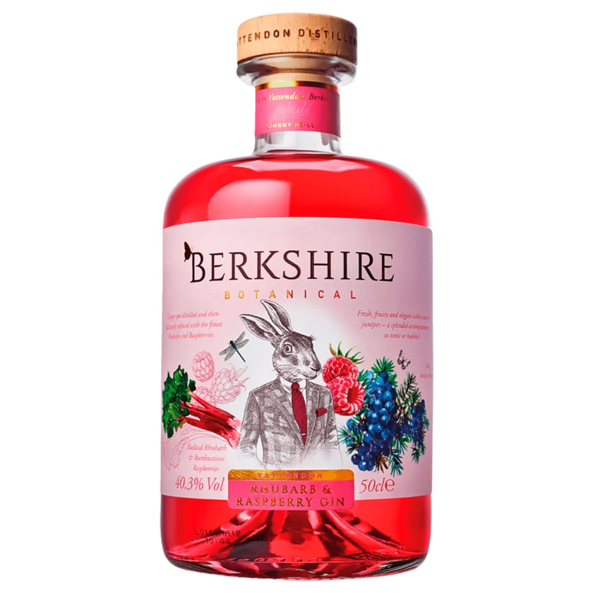 Berkshire Botanical Rhubarb & Raspberry Gin 0,5l